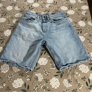 Vintage Wrangler Jean Shorts Men’s Size 30 Blue Denim Light Wash 90s Y2K